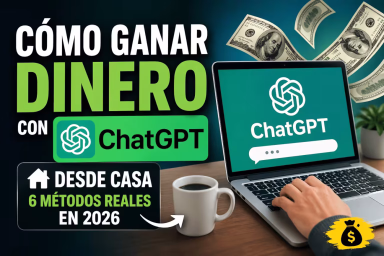 Cómo usar ChatGPT para ganar dinero desde casa