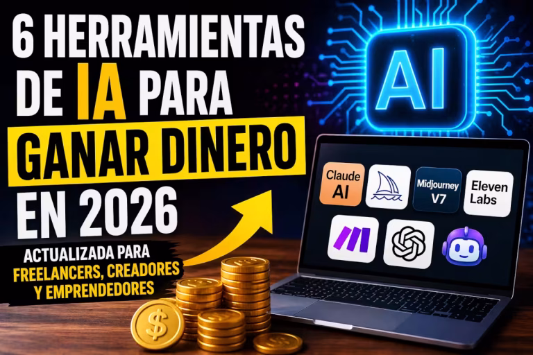 Las mejores IA para generar ingresos online en 2026