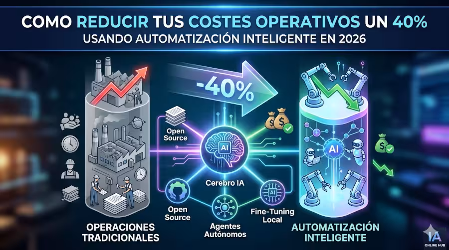 Estrategia para reducir tus costes operativos un 40%