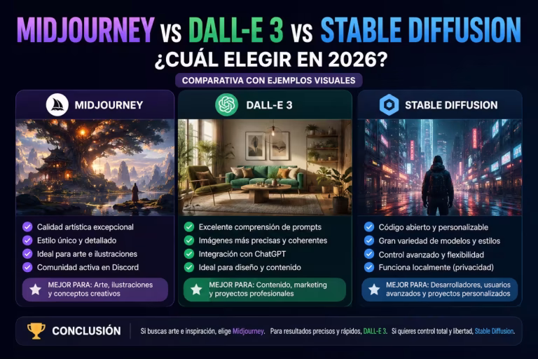 Midjourney vs DALL-E 3 vs Stable Diffusion
